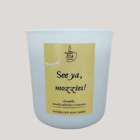 Citronella Scented Candle - Joa Cosmetics