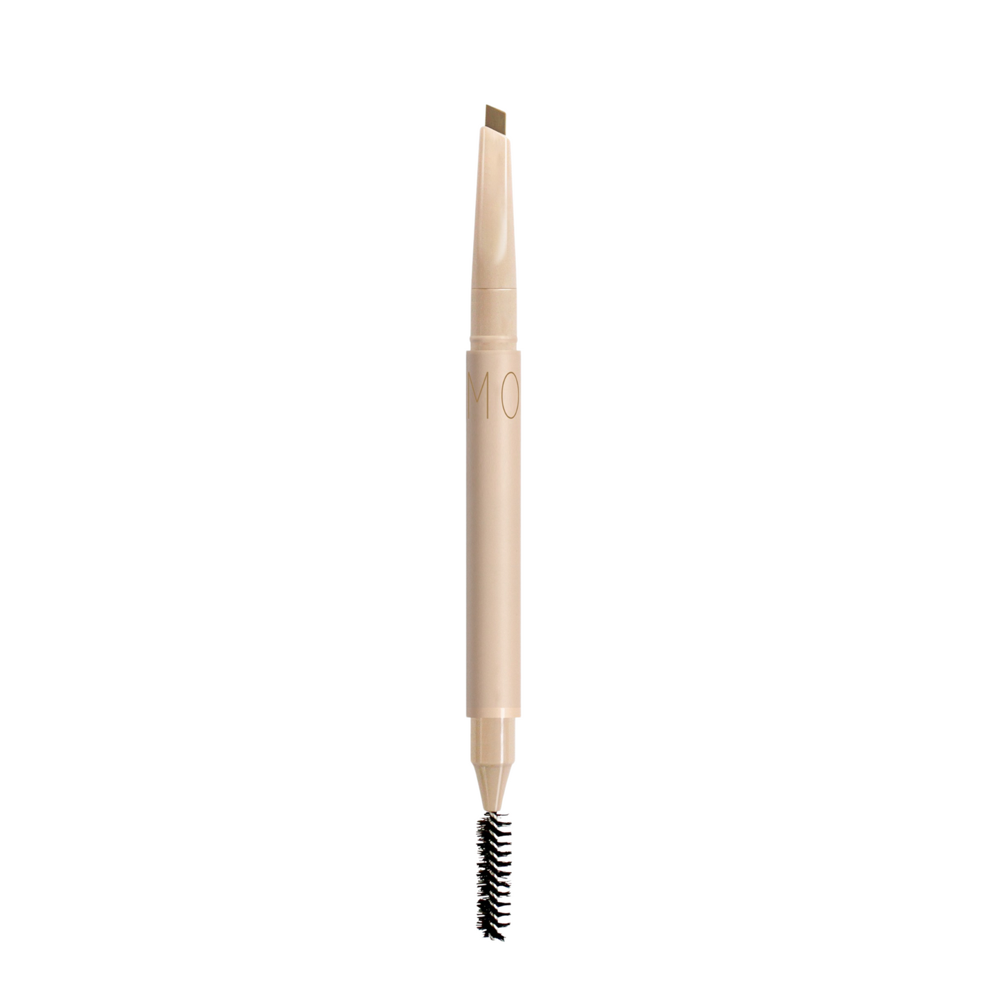 This eyebrow brush contains camellia extract, effective in controlling sebum secretion around the sensitive eye area for precise application.