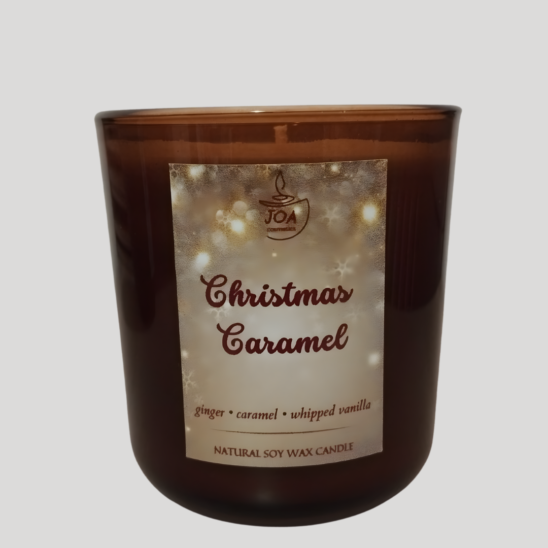Christmas Caramel Scented Candle - Joa Cosmetics