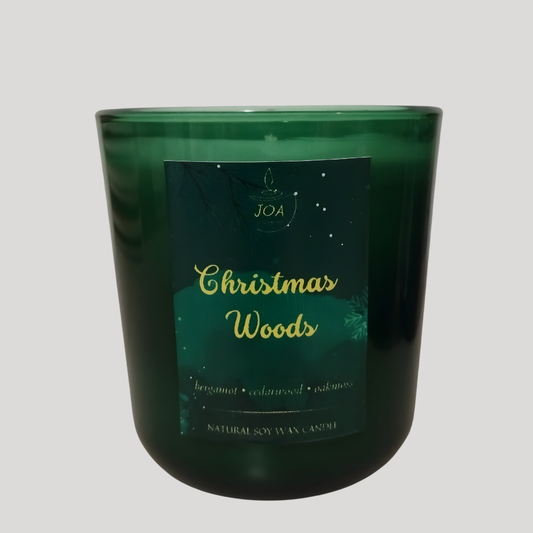 Christmas Woods Scented Candle - Joa Cosmetics