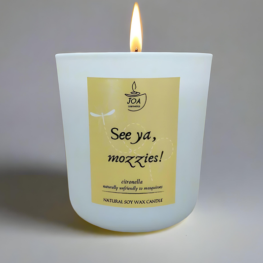 Citronella Scented Candle - Joa Cosmetics