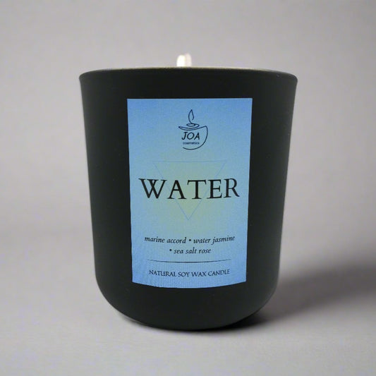 Every scented candle, whether in a jar, ceramic, or glass vessel, is handcrafted and contains our natural blend of soy wax.
