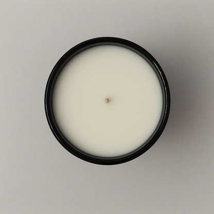 Water Scented Candle viewed from above