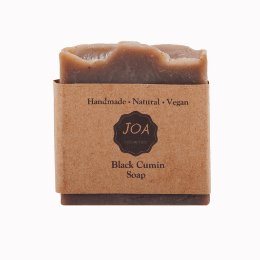 100% Natural - Handmade. Vegan - Palm Oil Free. Contains black cumin oil. The best handmade soap.