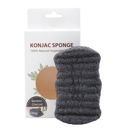 Bamboo Charcoal Konjac Sponge product shot