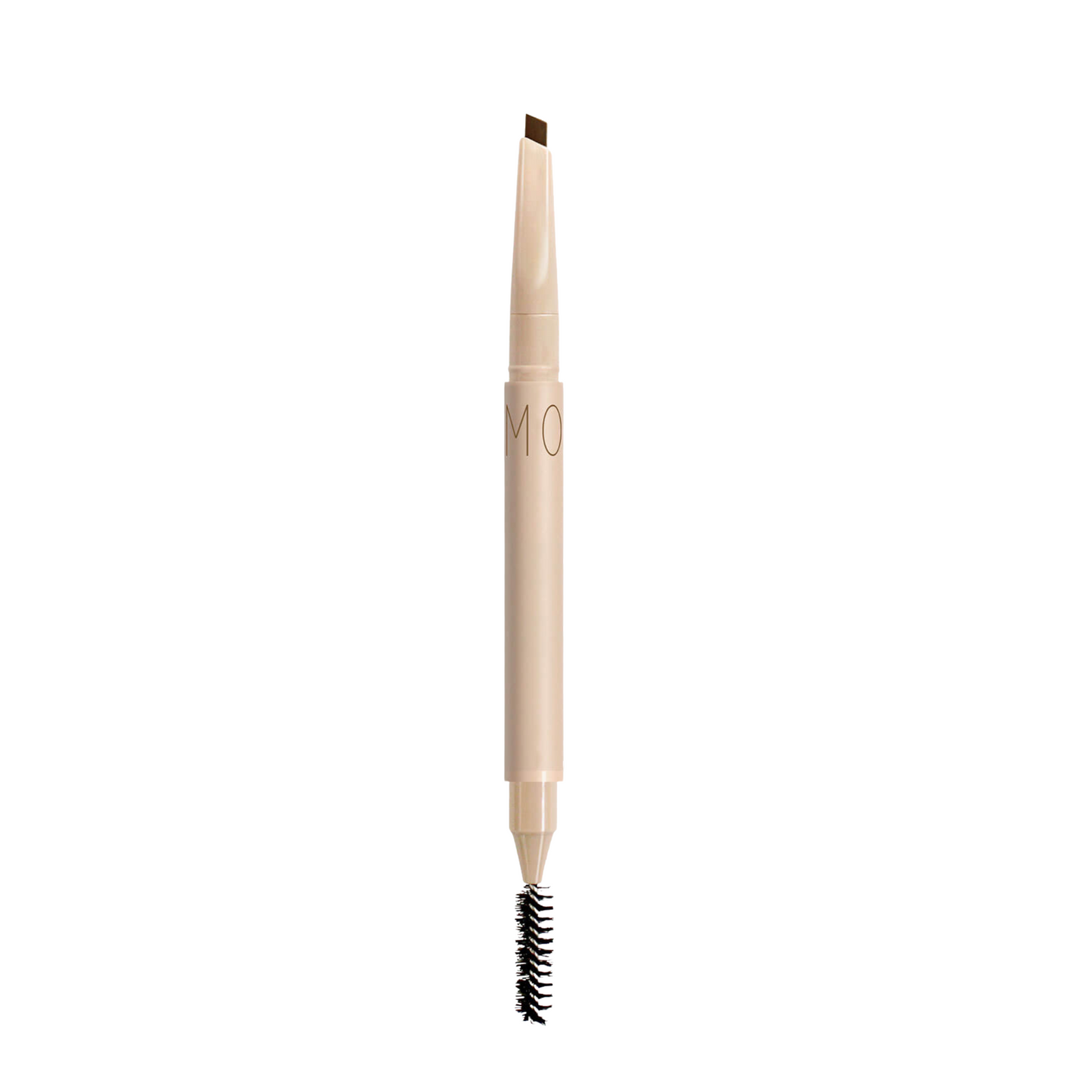 This eyebrow brush contains camellia extract, effective in controlling sebum secretion around the sensitive eye area for precise application.
