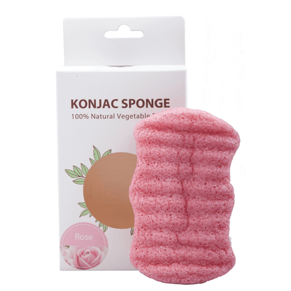 Rose Konjac Sponge product shot