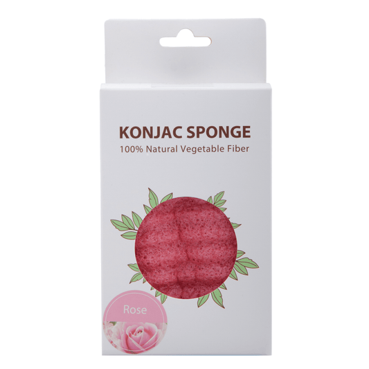 Rose Konjac Sponge second view
