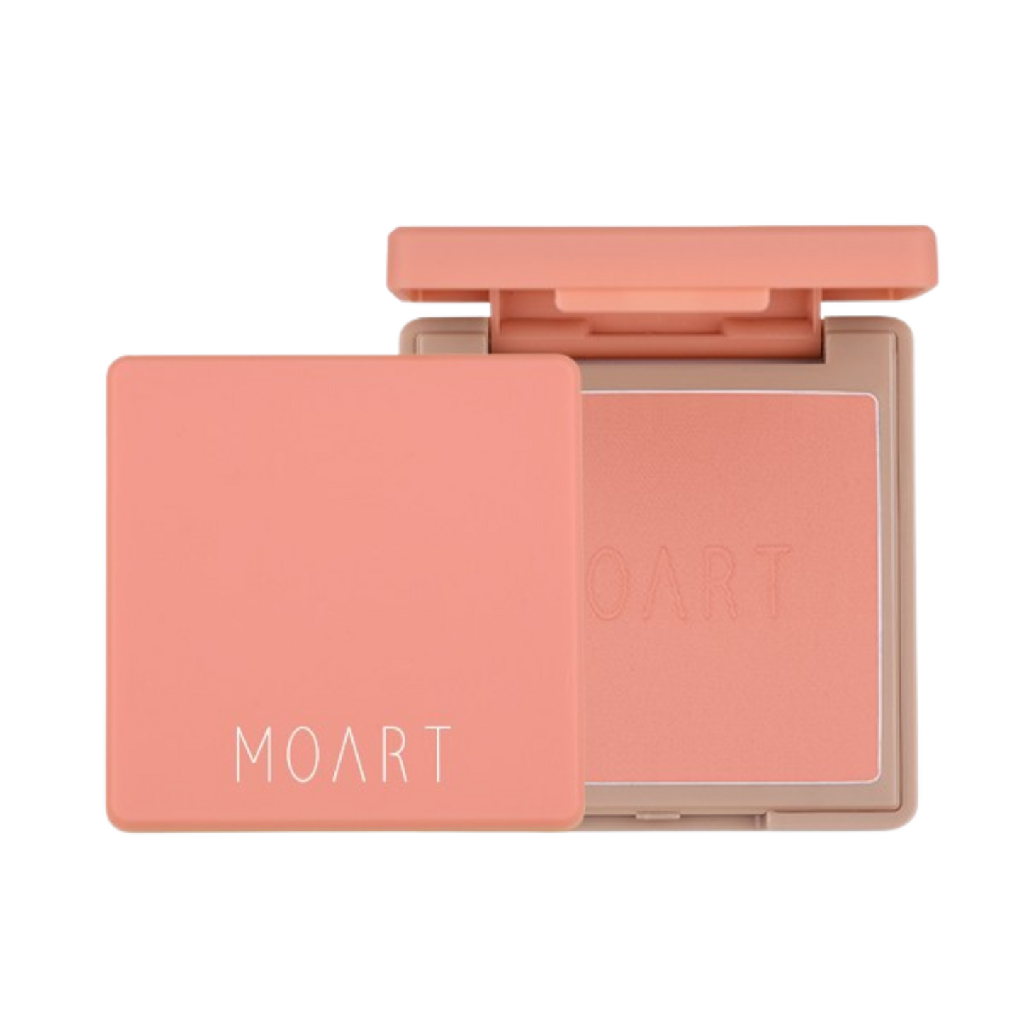 Moart Velvet Blusher contains hyaluronic acid, province rose extract, rosemary leaf extract, aloe vera leaf extract, and lily extract - formula that prevents water from evaporation and keeps the easily-dried cheeks moist.